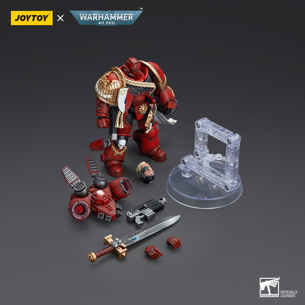 Joy Toy Warhammer 40,000 Blood Angels Captain with Jump Pack 1:18 Scale Action Figure