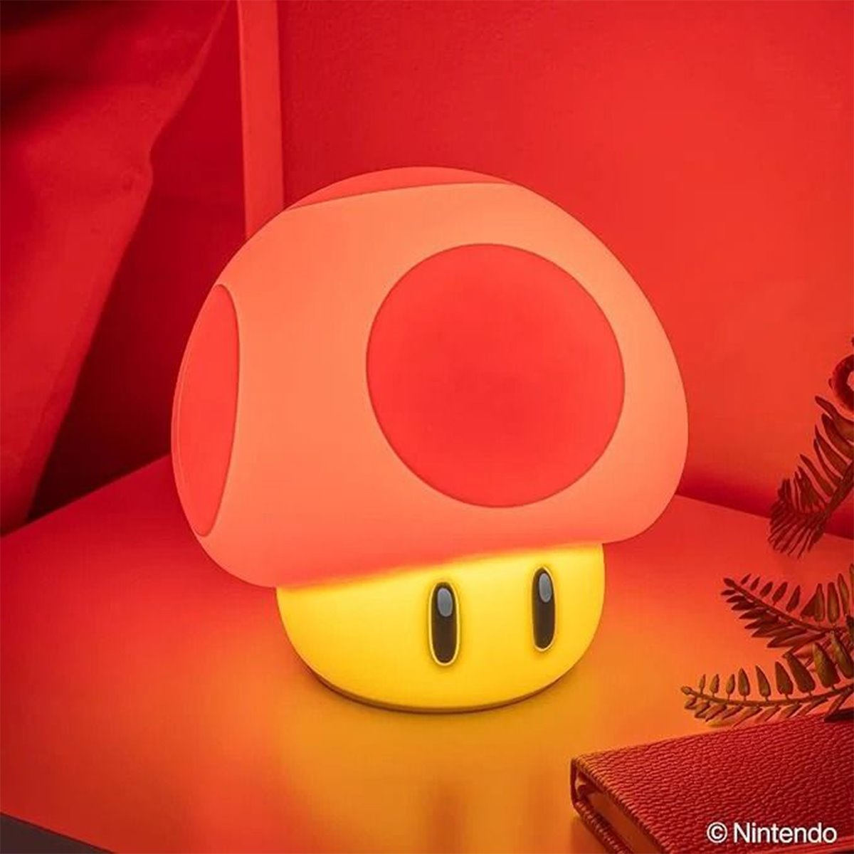 Super Mario Bros. Super Mushroom SquishyGlo Rechargeable Light