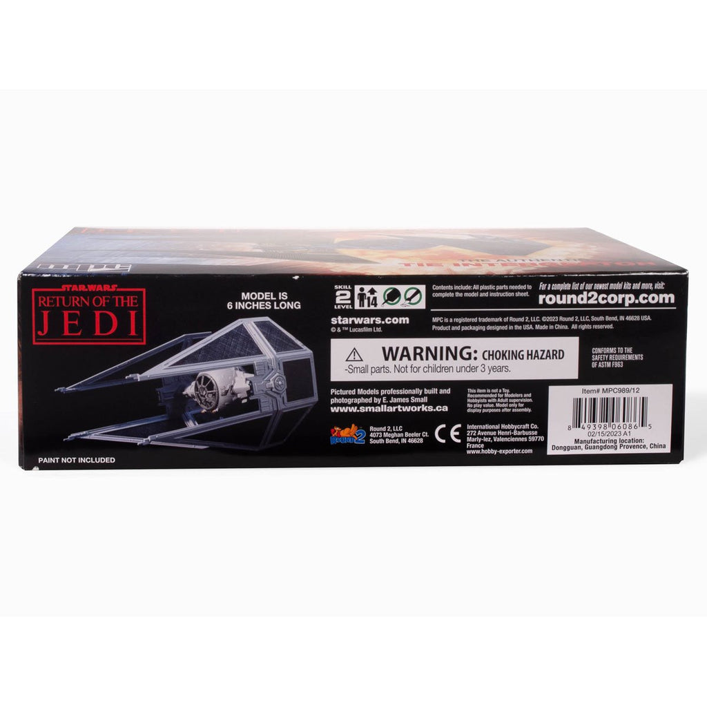 Star Wars: Return of the Jedi TIE Interceptor 1:48 Scale Model Kit