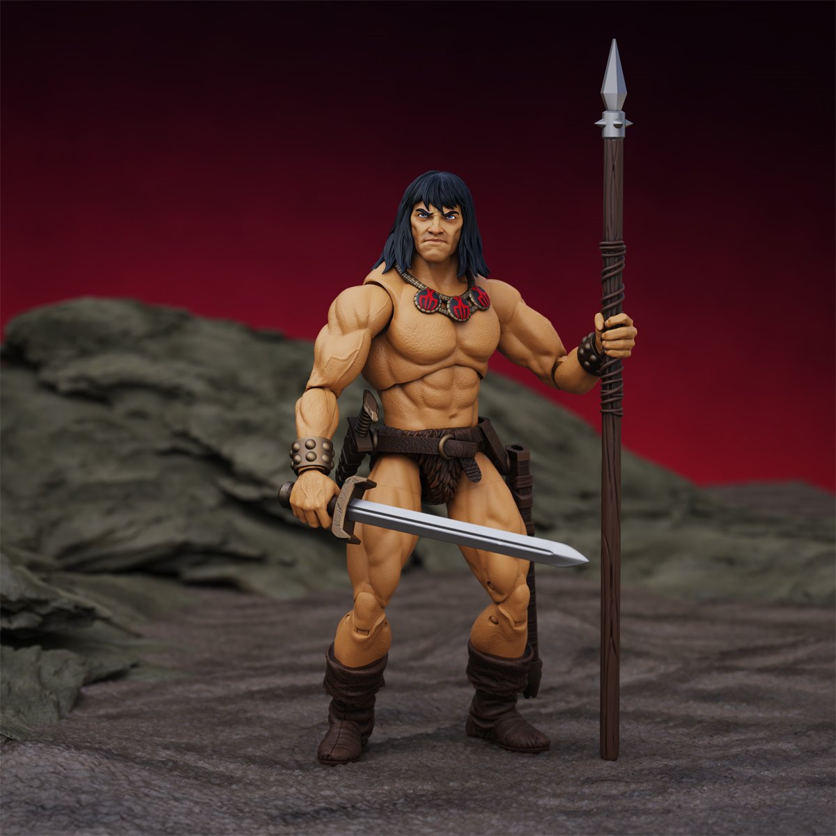 Conan the Barbarian Hero H.A.C.K.S. 1:18 Scale Action Figure