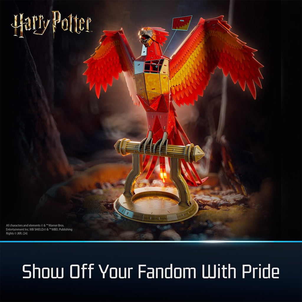 Harry Potter 4D Build Fawkes the Phoenix 3D Puzzle Model Kit