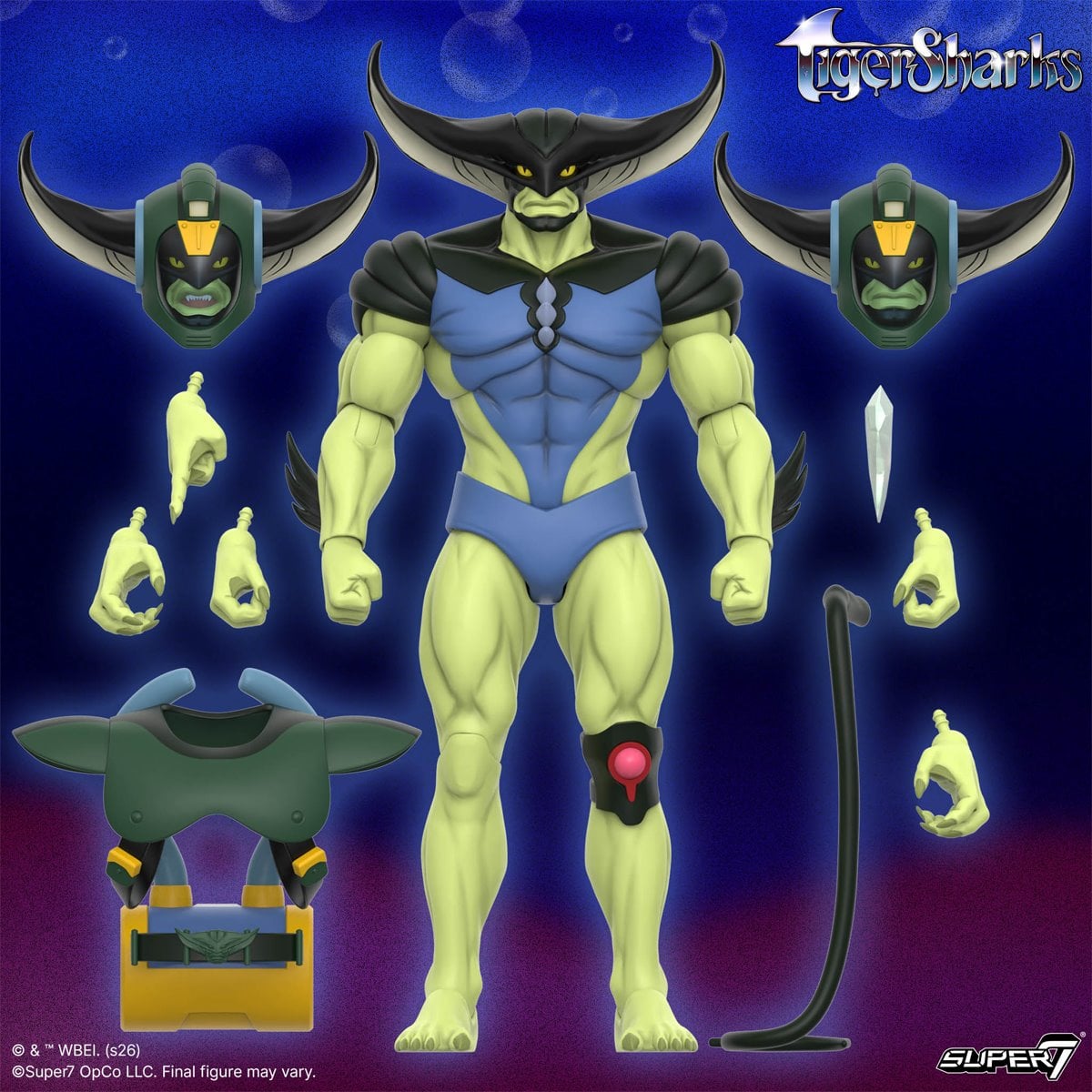 TigerSharks Ultimates T-Ray 7-Inch Action Figure