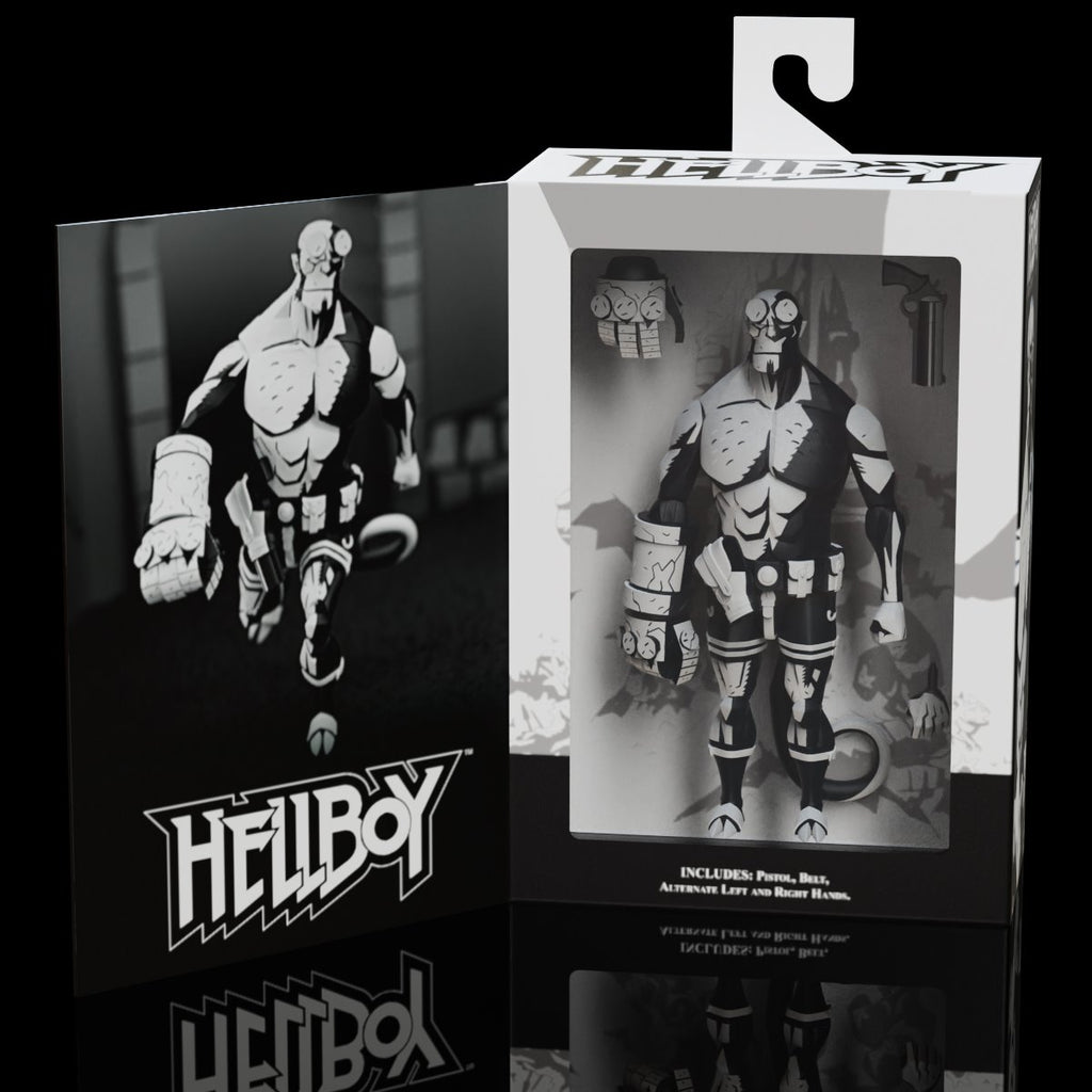 Hellboy Black and White 1:12 Scale Action Figure -  Entertainment Earth Exclusive