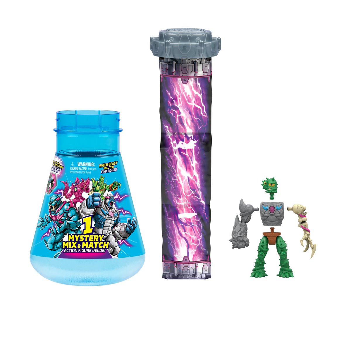 MrBeast Lab Hybrids Action Figure Kit Case of 8