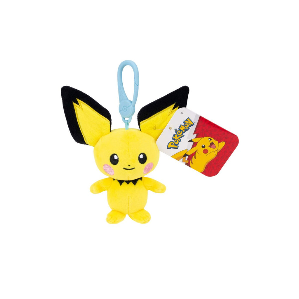 Pokemon Random Plush 3 1/2-Inch Clip-On Case of 12