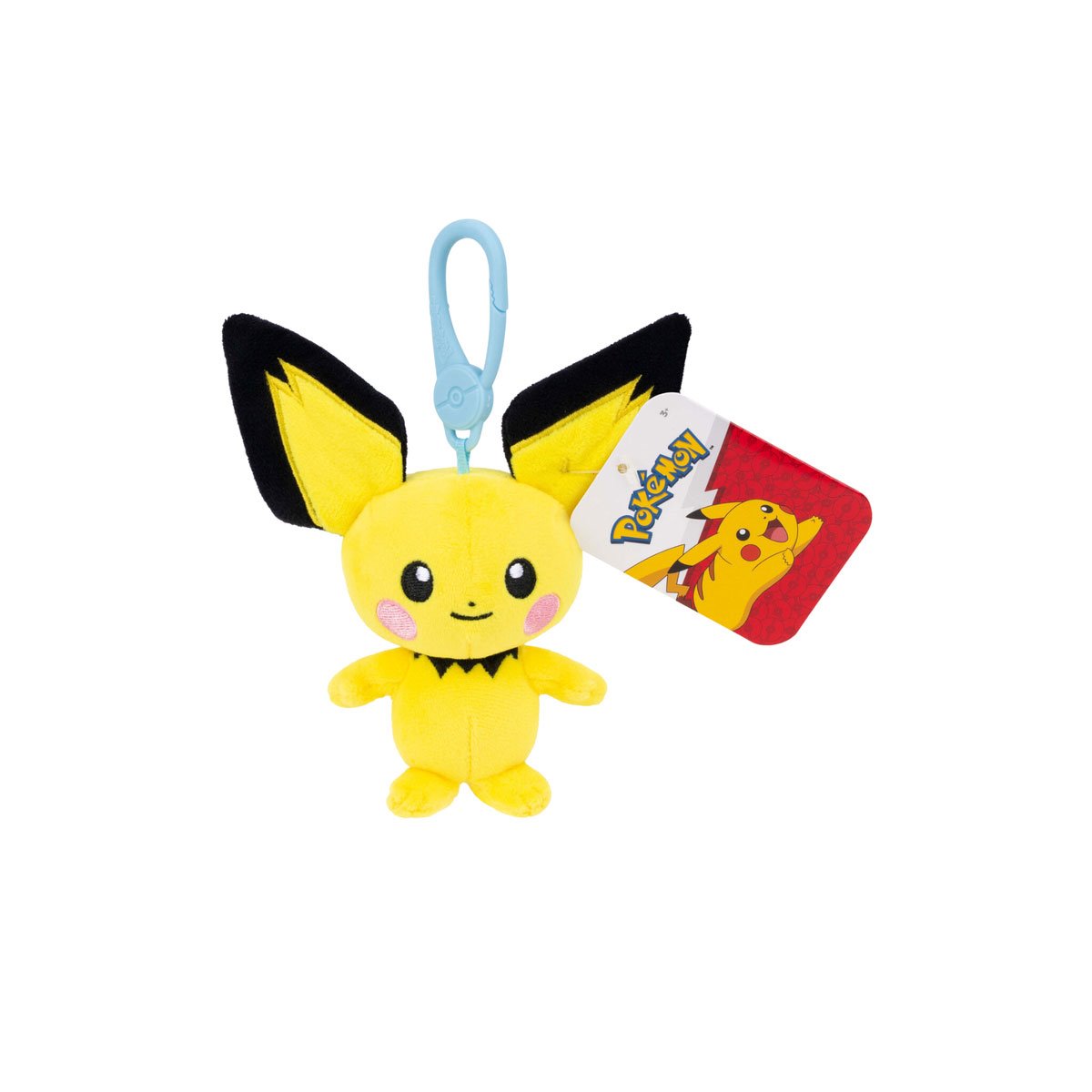 Pokemon Random Plush 3 1/2-Inch Clip-On Case of 12