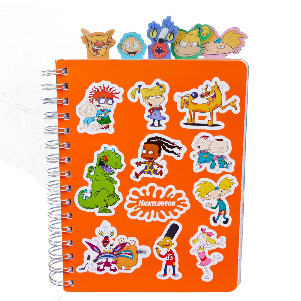 Nickelodeon Retro TV Triple Lenticular Tab Journal