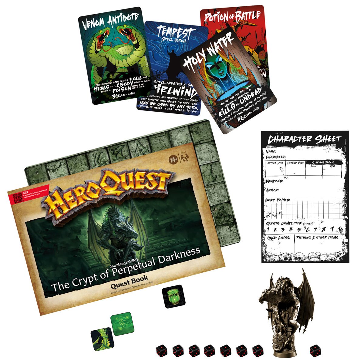 HeroQuest Joe Manganiello's The Crypt of Perpetual Darkness Quest Pack