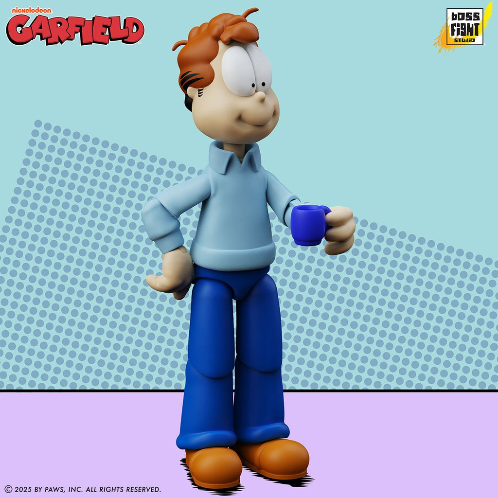 Garfield Wave 2 Jon Arbuckle Deluxe Action Figure