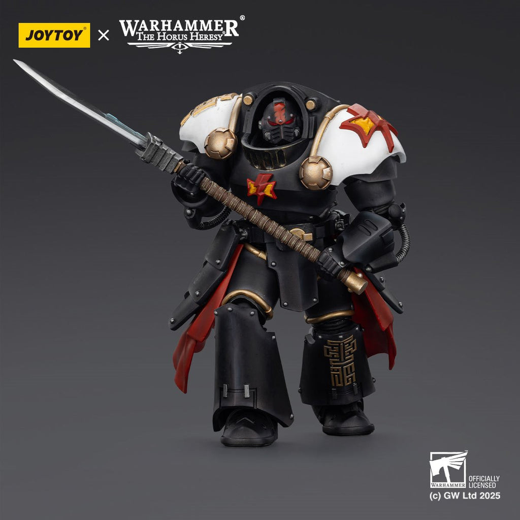 Joy Toy Warhammer The Horus Heresy White Scars Ebon Keshig Terminator 2 with Power Glaive 1:18 Scale Action Figure