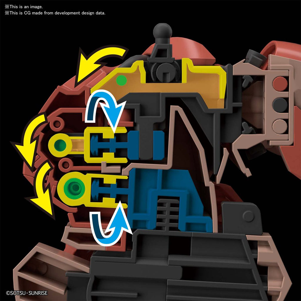 Mobile Suit Gundam: Hathaway's Flash Messer Type-F01 High Grade 1:144 Scale Model Kit
