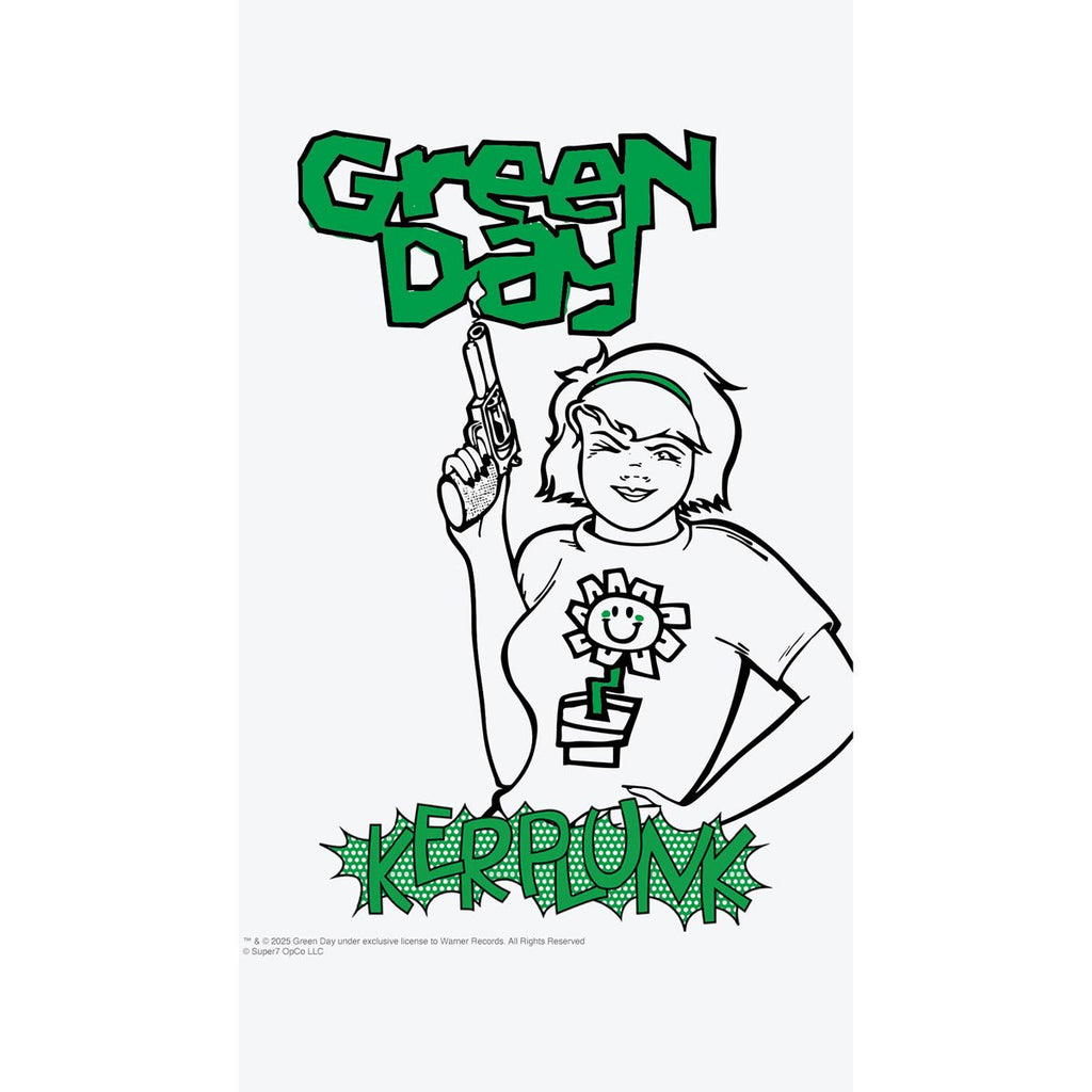 Green Day 3 3/4-Inch Kerplunk Girl ReAction Figure