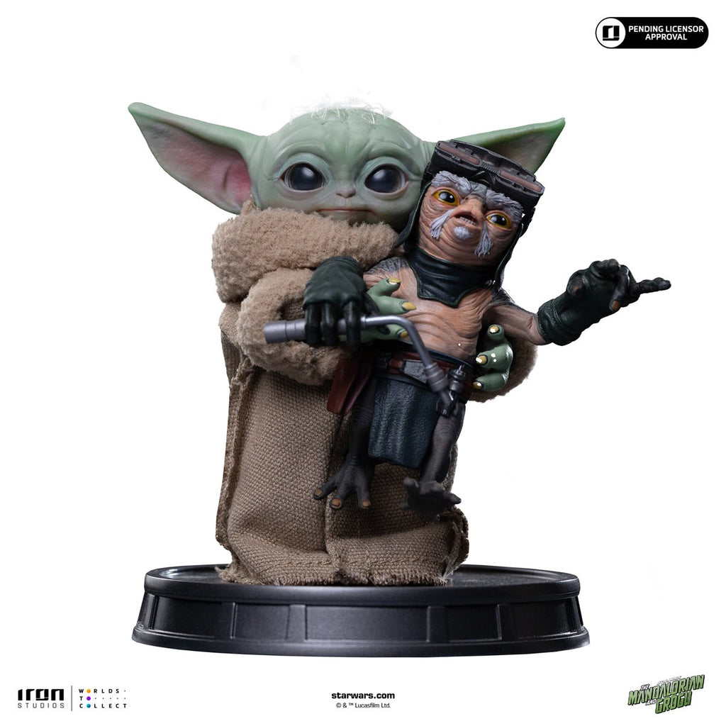 The Mandalorian and Grogu Movie Grogu No Squeezy Limited Edition 1:4 Scale Statue