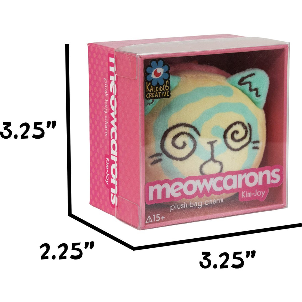 Meowcaron Spiral Plush Bag Charm
