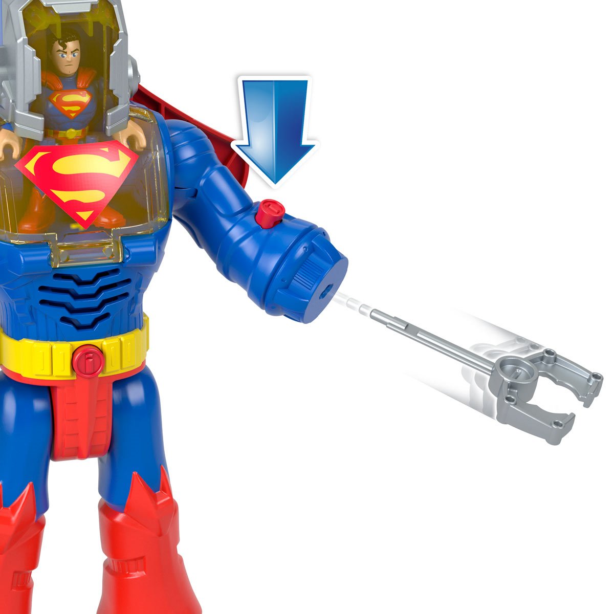 DC Super Friends Imaginext Superman Insider and Exo Suit Action Figure