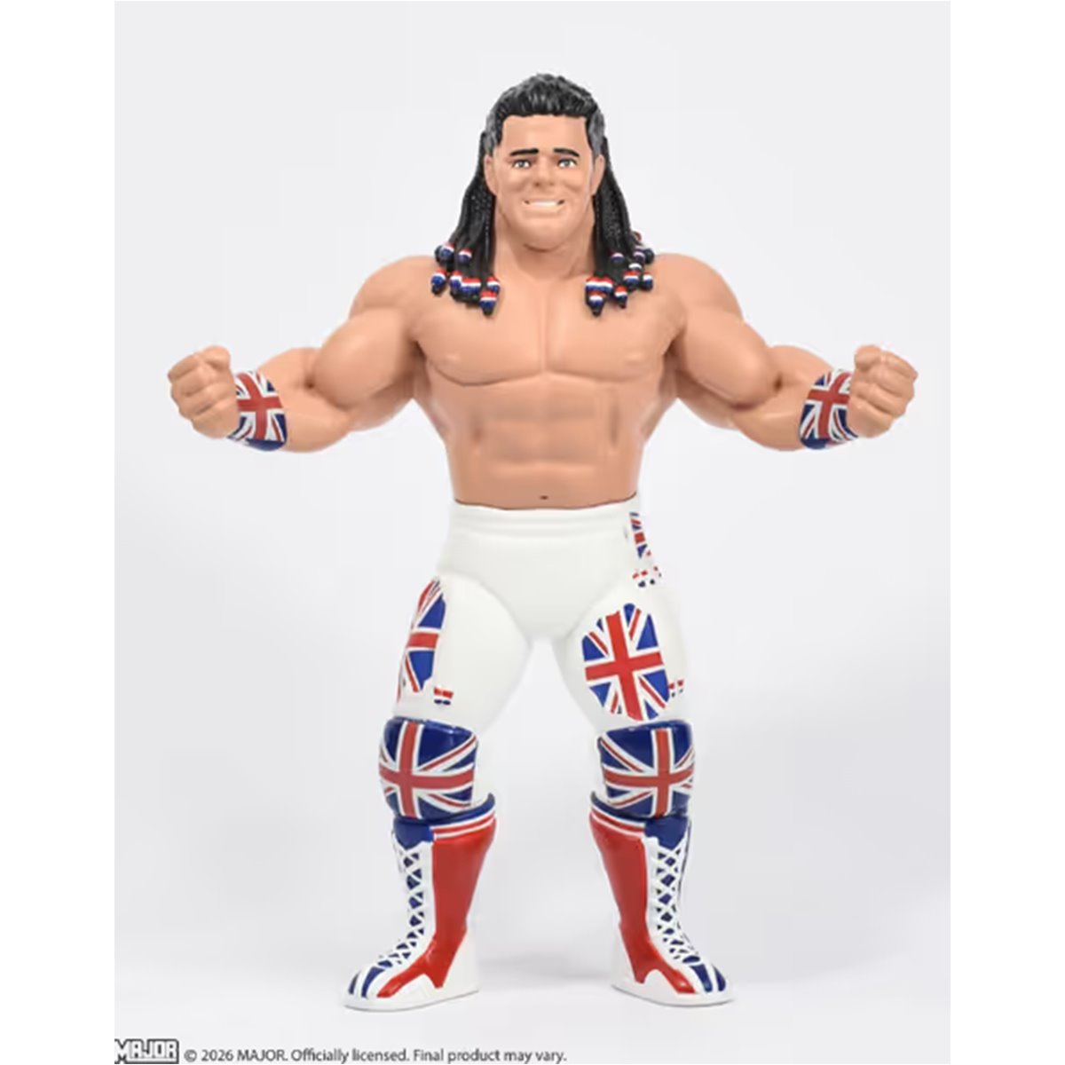 Major Big Rubber Guys Davey Boy Smith Posed Figure