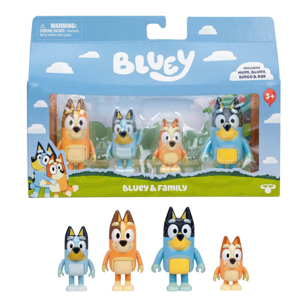 Bluey Figure 4-Pack Series 13 Case of 4