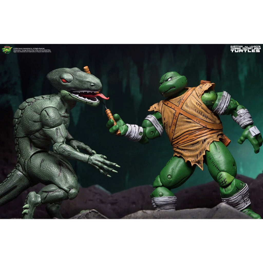 Teenage Mutant Ninja Turtles Mirage Comics Daimyo Orkai & Raptor 7-Inch Scale Action Figure
