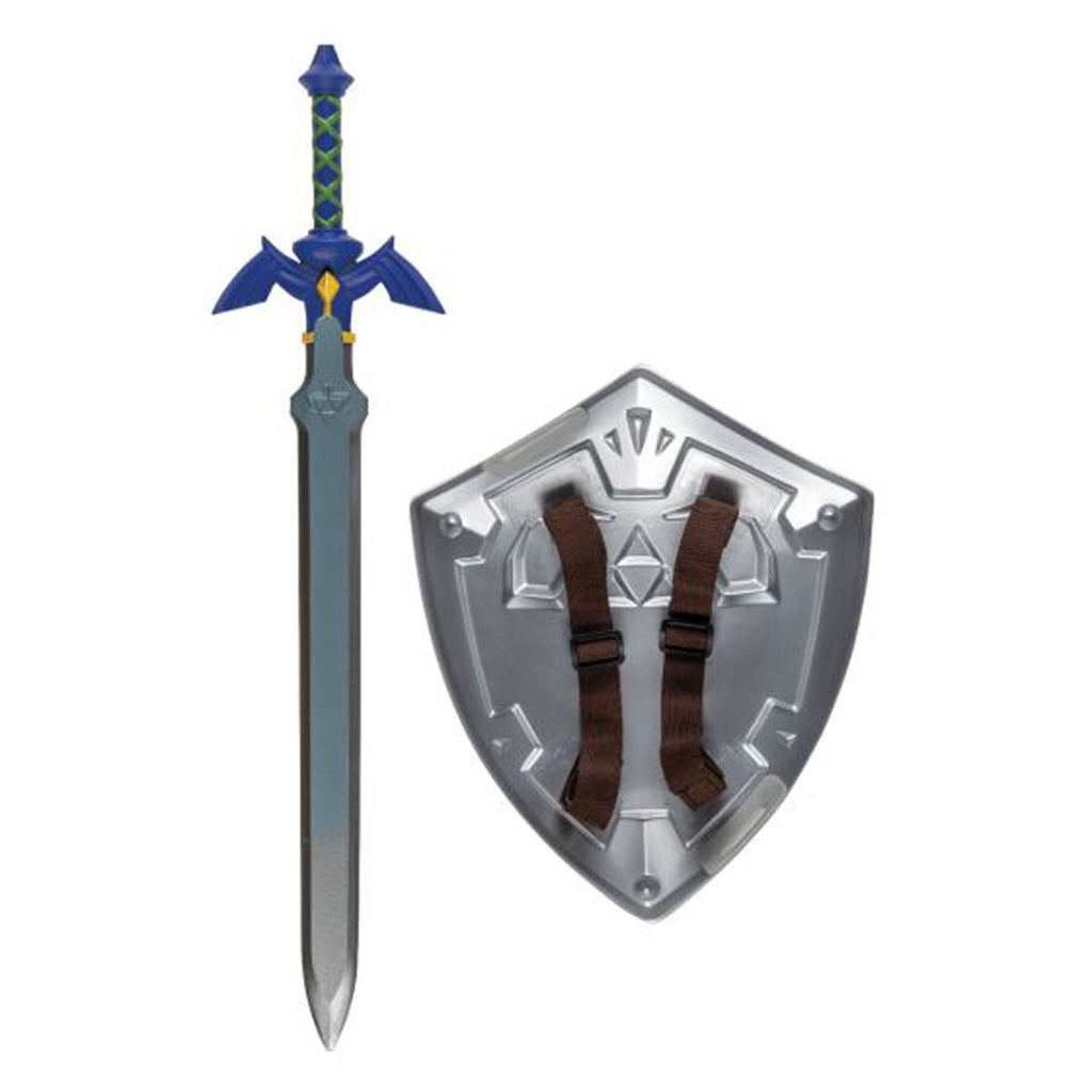 The Legend of Zelda Link Master Sword and Shield Roleplay Accessory Set