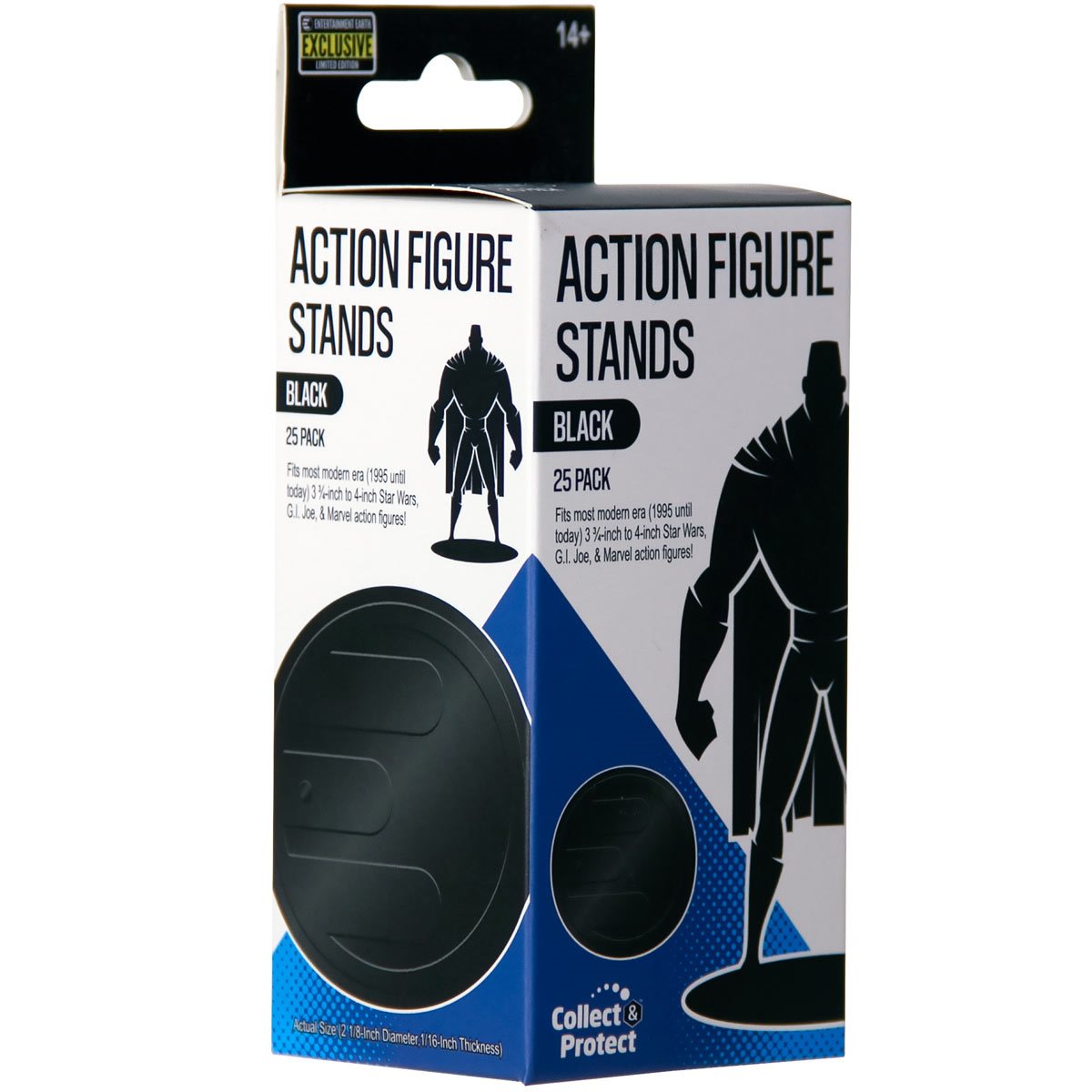 Action Figure Stands 25-Pack - Black