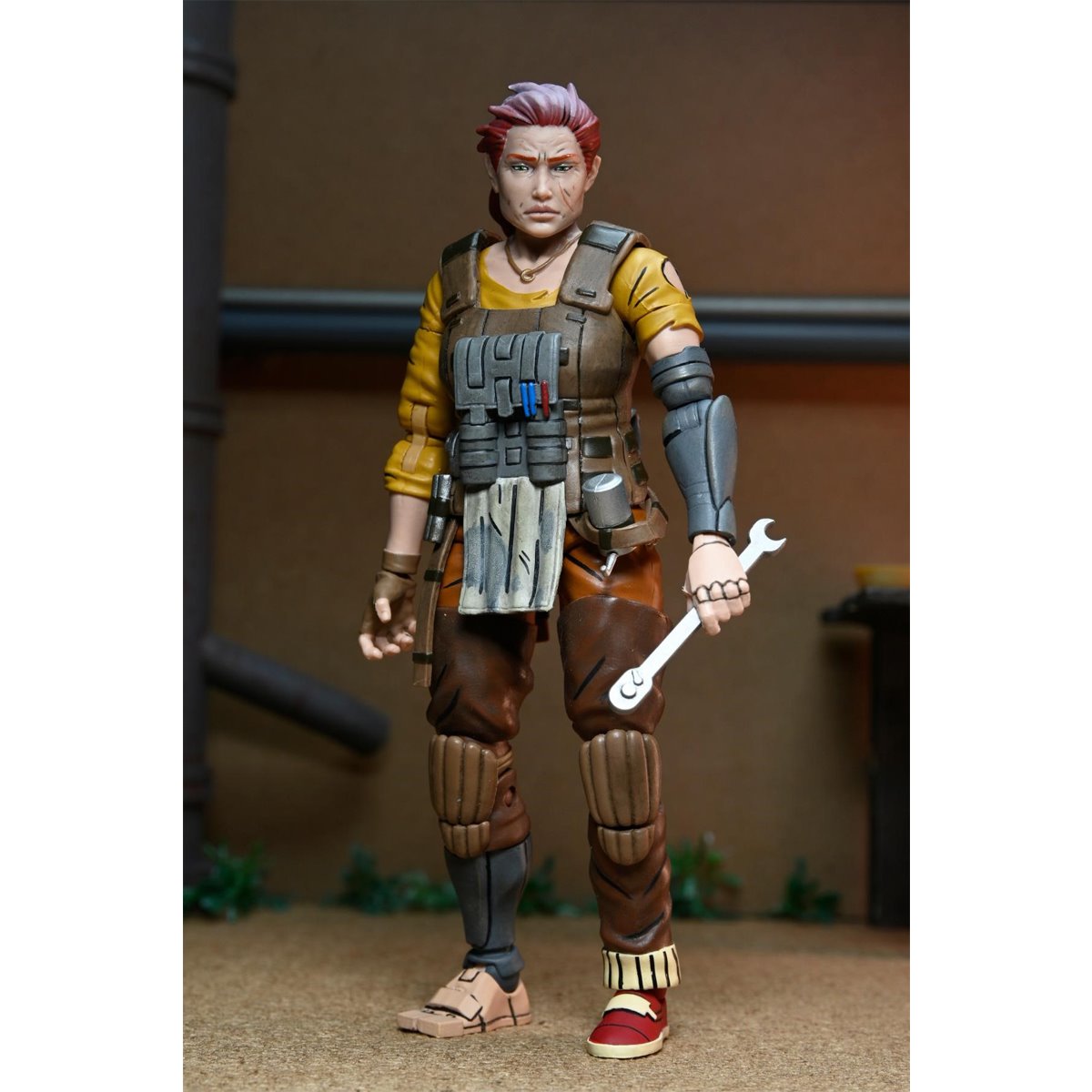 Teenage Mutant Ninja Turtles The Last Ronin The Lost Years Grammy April with Baby Yi & Moja 7-Inch Scale Action Figures