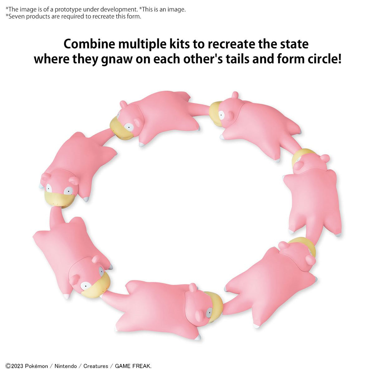 Pokemon Slowpoke Model Kit Quick Model Kit