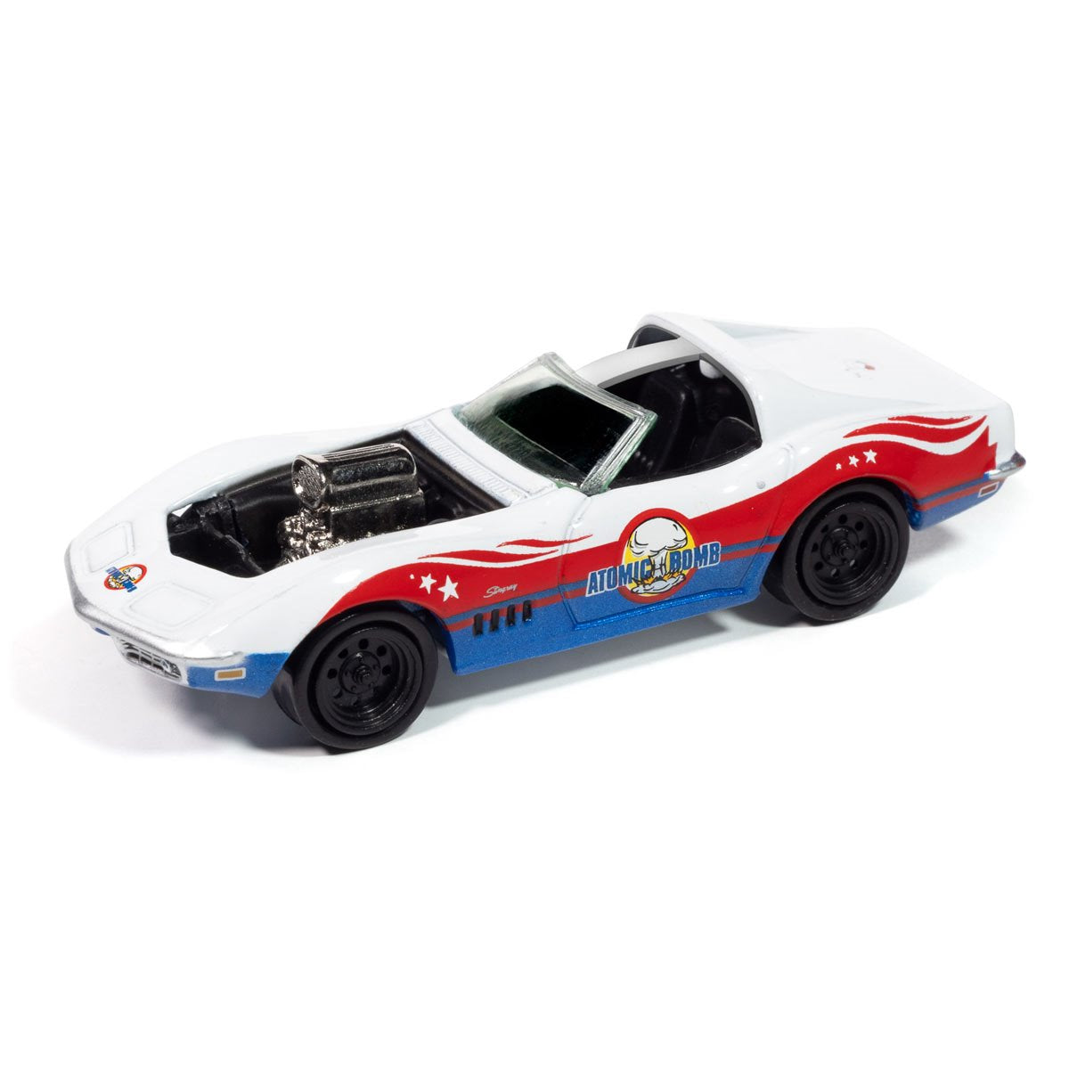 Johnny Lightning Pop Culture 2025 R1 1:64 Scale Die-Cast Metal Vehicle Case of 6