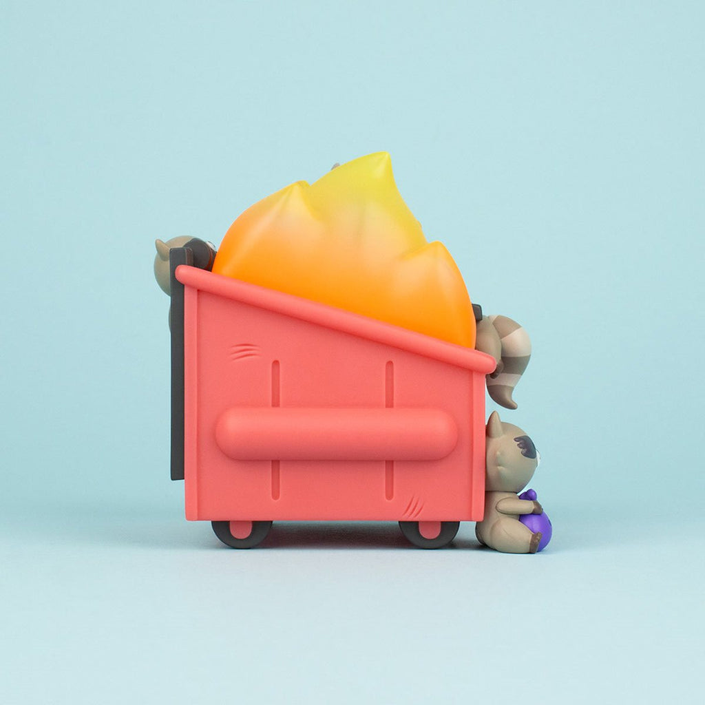 Dumpster Fire Trash Panda Vinyl Figure