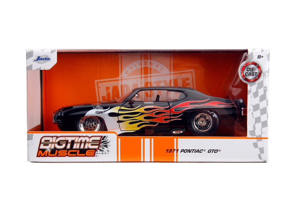 Bigtime Muscle 1971 Pontiac GTO 1:24 Scale Die-Cast Metal Vehicle