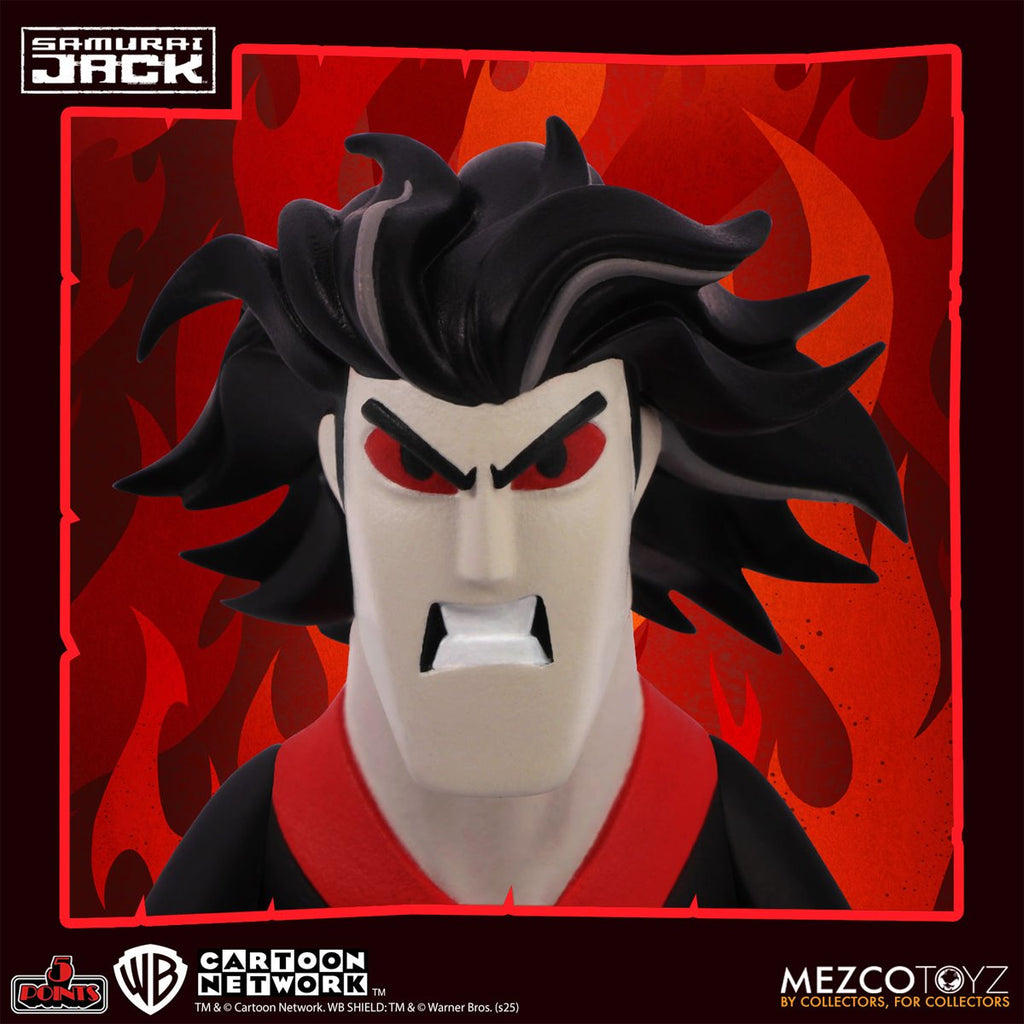 Samurai Jack 5 Points Action Figure Deluxe Set of 3