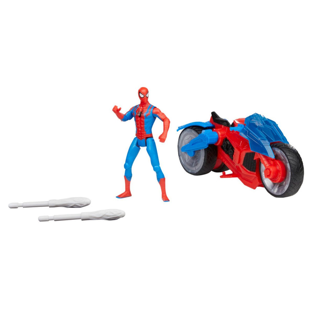 Spider-Man Epic  Hero Series Web Blast Cycle with Action Figure