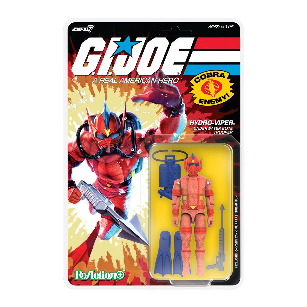 G.I. Joe Hydro Viper (Comic) 3 3/4-Inch ReAction+ Figure