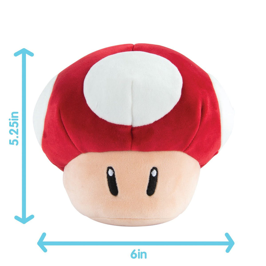Club Mocchi Mocchi Super Mario Bros. Super Mushroom Junior 6-Inch Plush