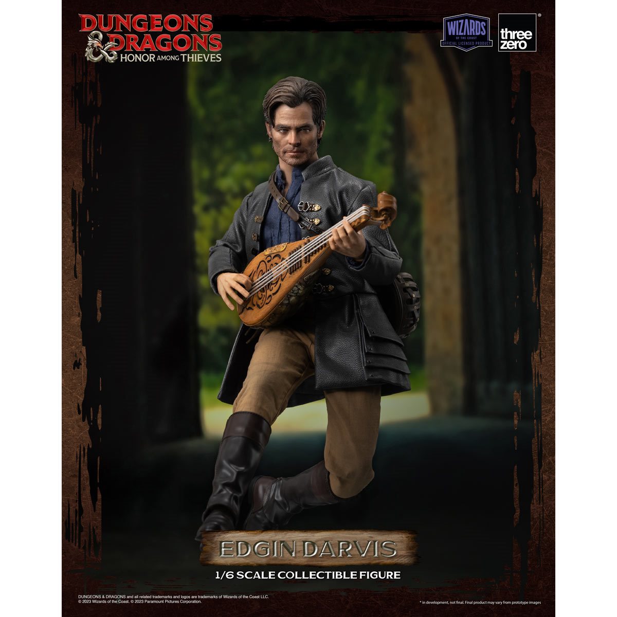 Dungeons & Dragons: Honor Among Thieves Edgin Darvis 1:6 Scale Action Figure