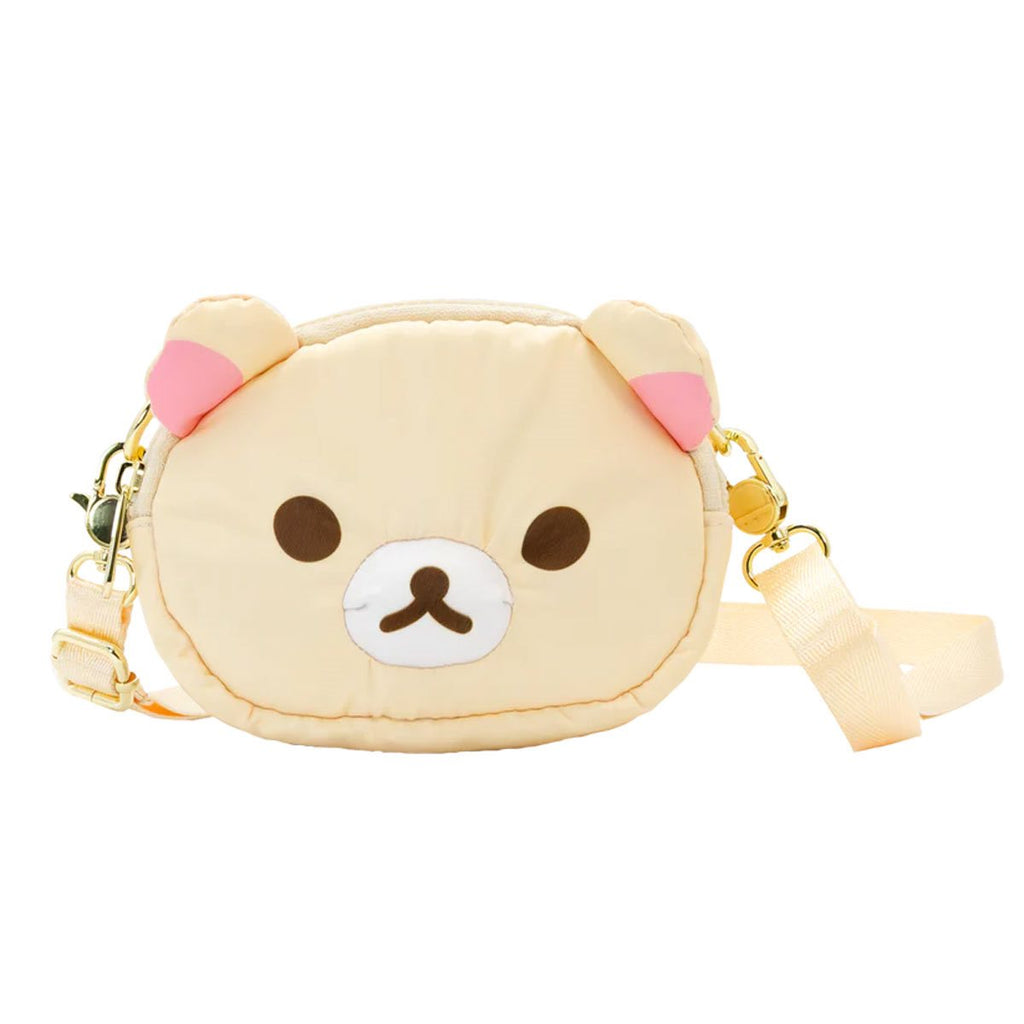 Rilakkuma Kirolakkuma Padded Nylon Crossbody Bag with Strap