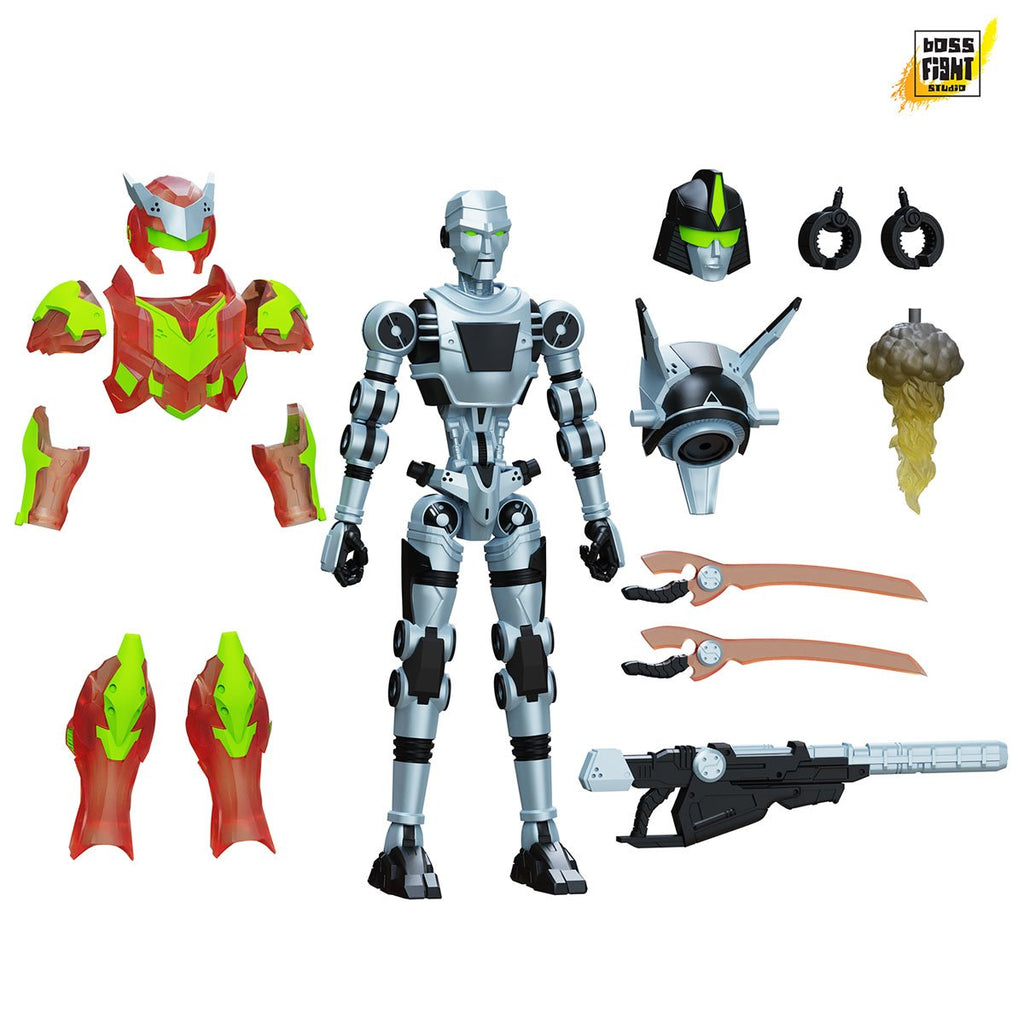 Epic H.A.C.K.S. Creatures Wave 1 CGT Combat Drone: Agile Battle Robot 1:12 Scale Action Figure