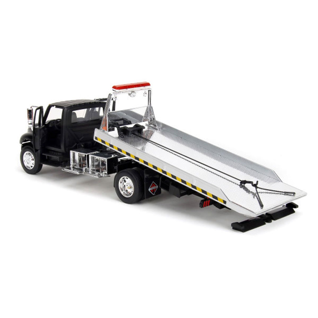 Just Trucks Durastar 4400 Flat Bed 1:24 Scale Die-Cast Metal Vehicle with Tire Rack