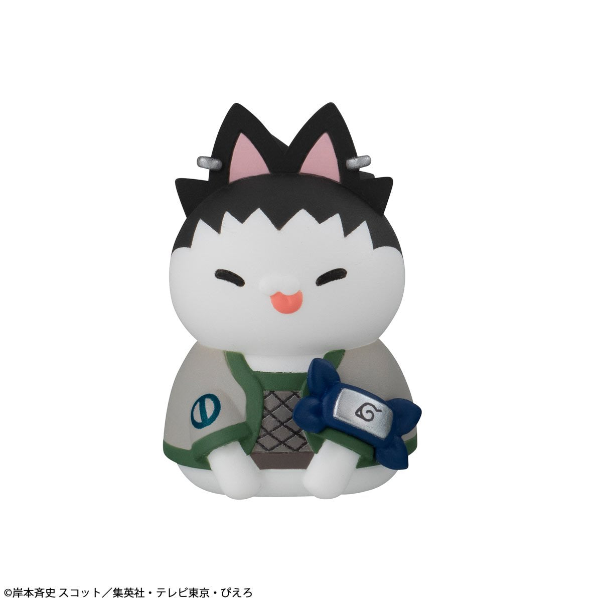 Naruto Nyaruto! Cats of Konoha Village Reboot Mega Cat Project Mini-Figure Case of 8