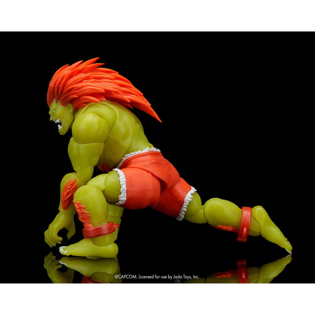Ultra Street Fighter II Blanka Glow-in-the-Dark 6-Inch Scale Action Figure - Entertainment Earth Exclusive