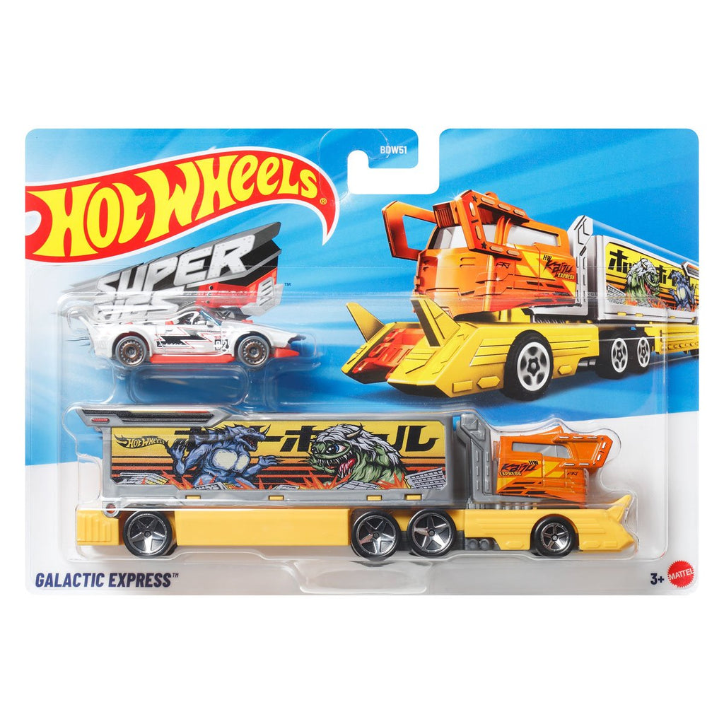 Hot Wheels Super Hauling Rig and Car 2026 Mix 1 Case of 6