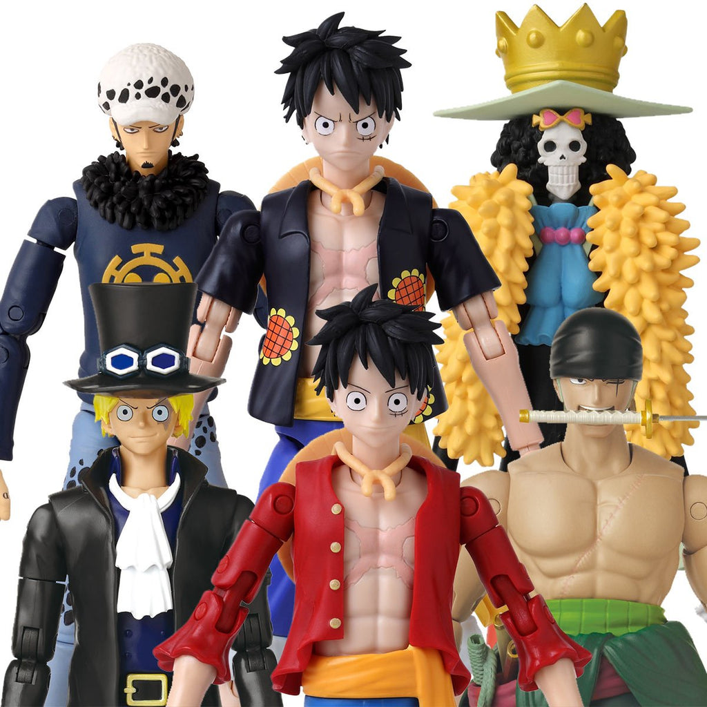 One Piece Anime Heroes Action Figure Wave 2 Case of 6