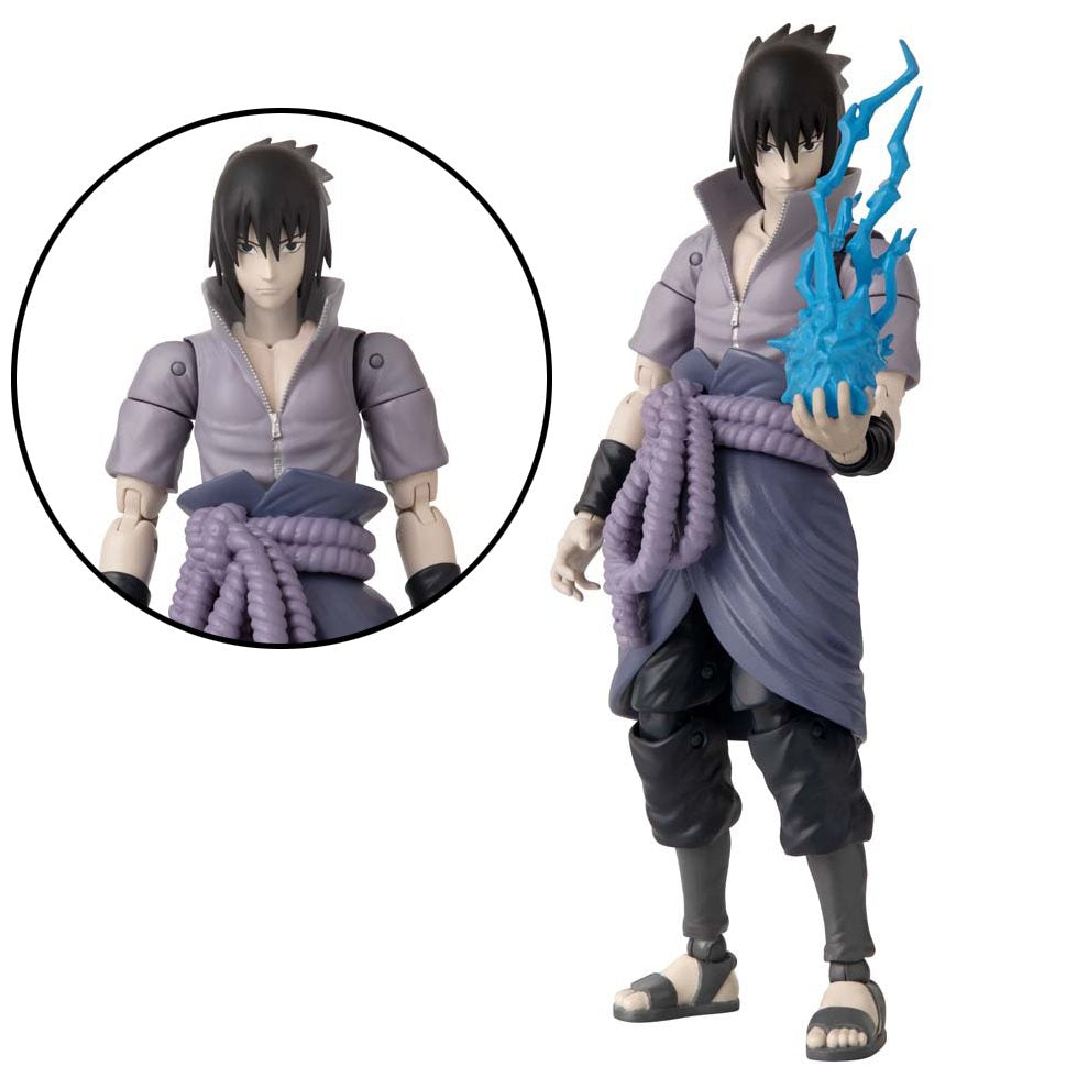 Naruto Anime Heroes Sasuke Uchiha Action Figure
