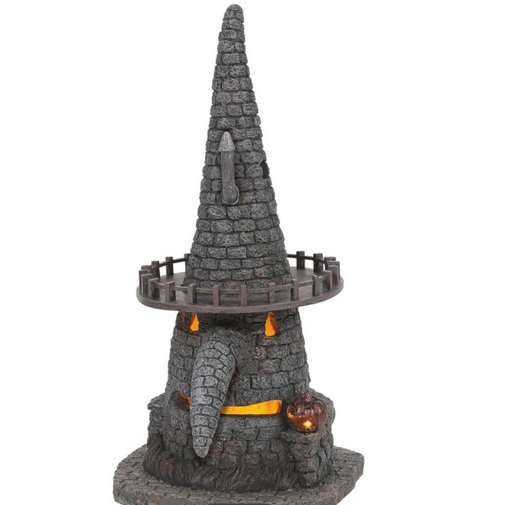 The Nightmare Before Christmas Village Witch Tower Statue