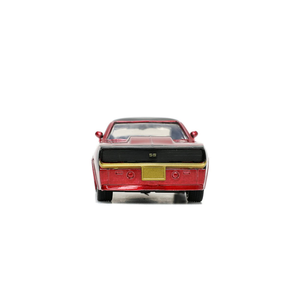 Batman Hollywood Rides 1969 Chevrolet Camaro 1:32 Scale Die-Cast Metal Vehicle with Robin Figure