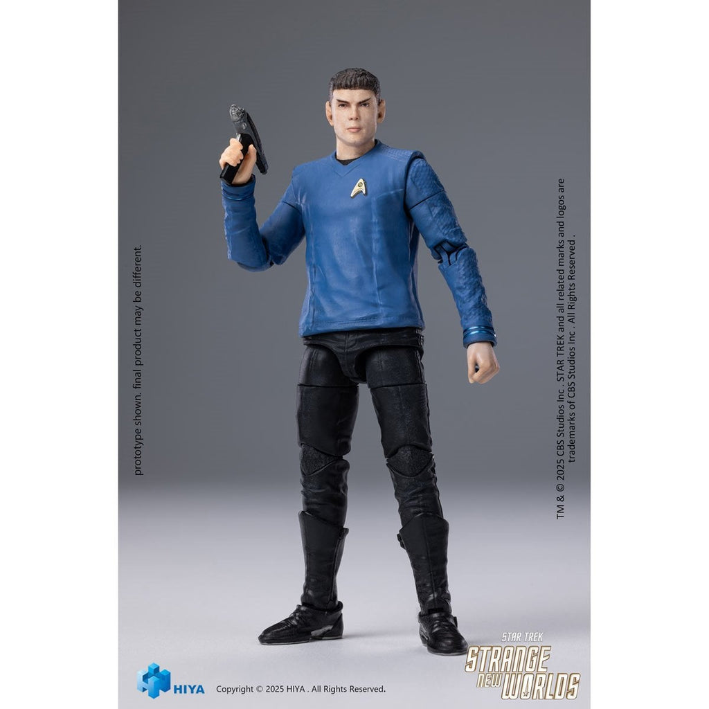 Star Trek: Strange New Worlds Spock Exquisite Mini Series 1:18 Scale Action Figure