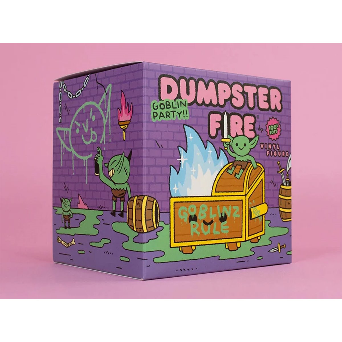 Dumpster Fire Goblin Party Limited Edition Vinyl Figure
