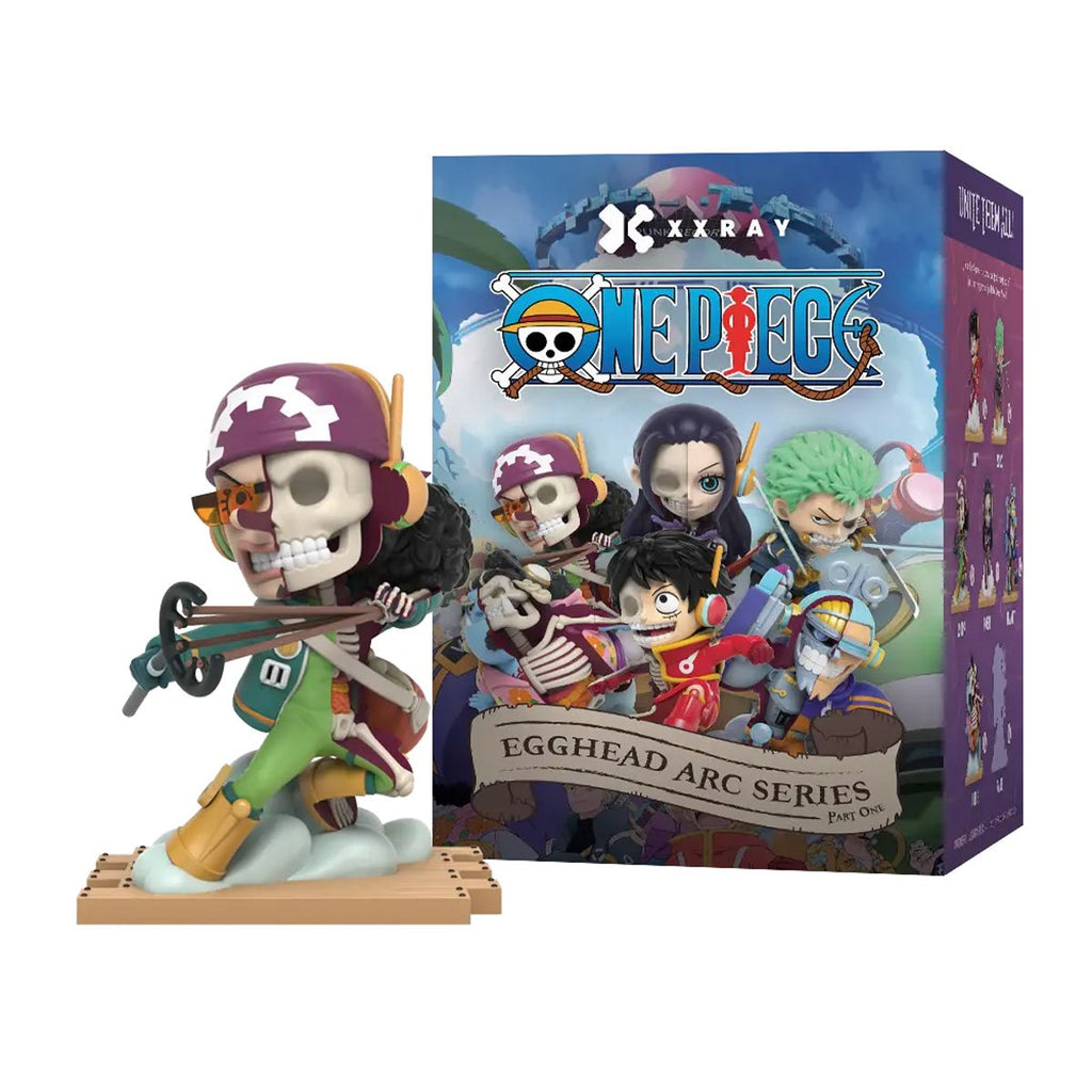 One Piece Series 9 Egghead Arc Edition Part 1 XXRAY Mini-Figure Display Tray of 6