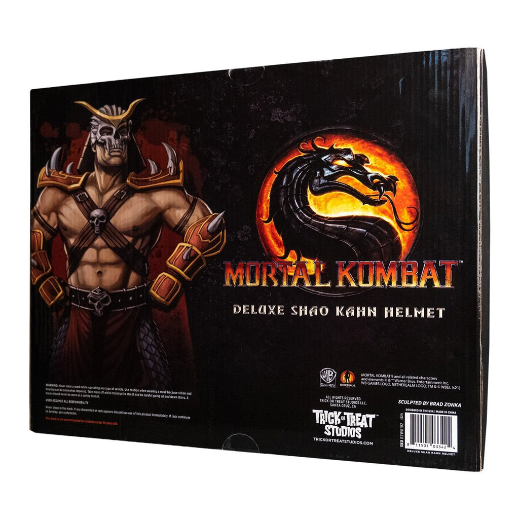 Mortal Kombat Shao Kahn Deluxe Helmet