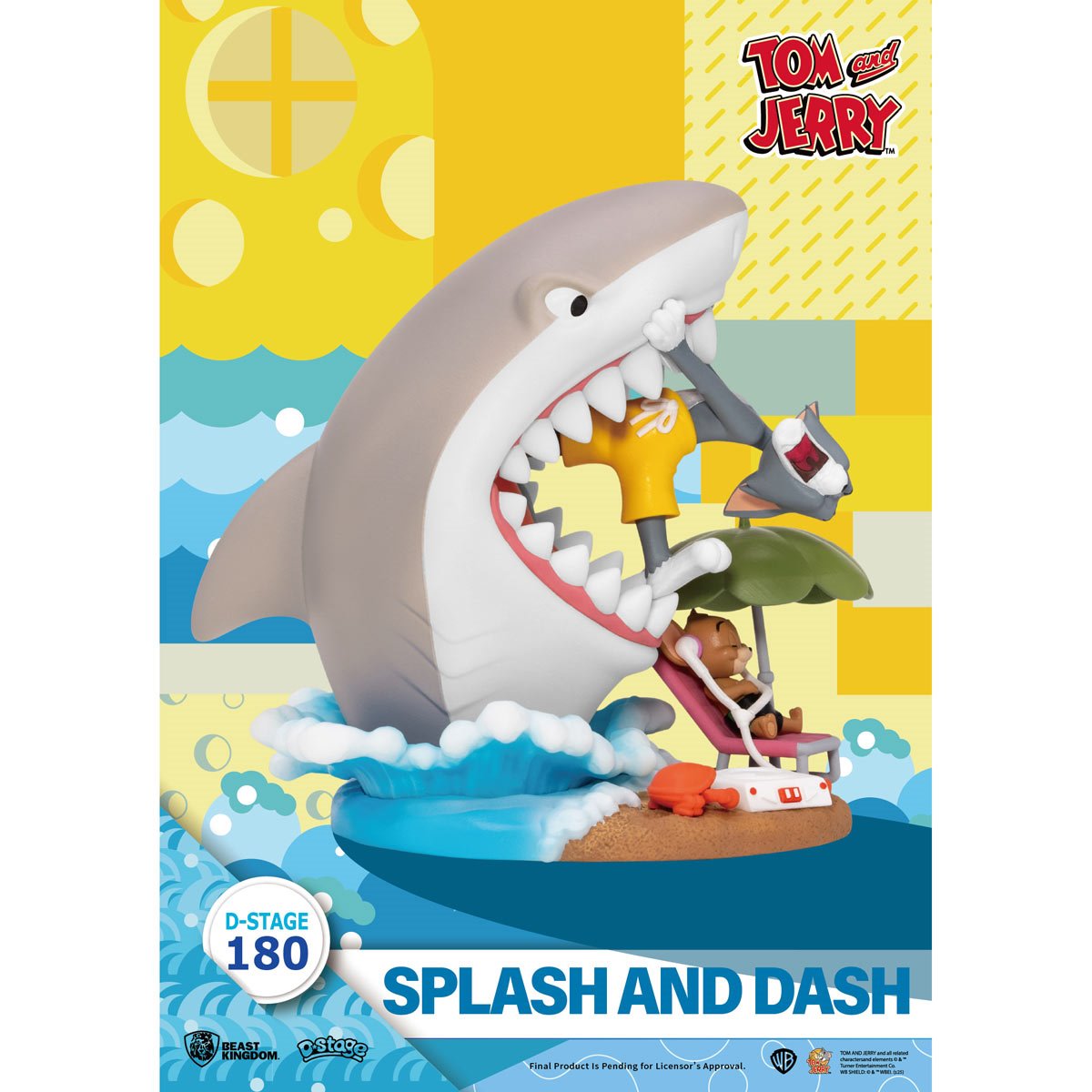 Tom and Jerry Splash and Dash DS-180 D-Stage Statue
