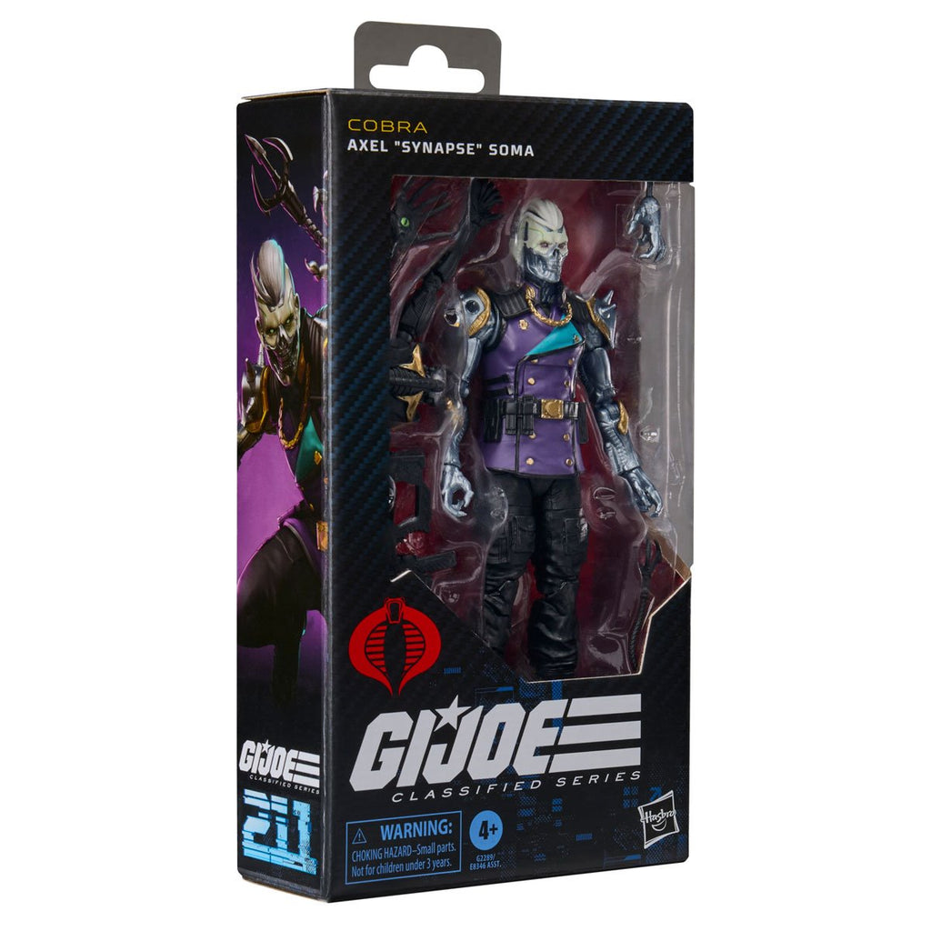 G.I. Joe Classified Series 211 Axel Synapse Soma 6-Inch Action Figure